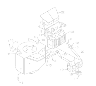 Mufflerandengine Accessories, B&s Twin Cylinder Diagram and Parts List for 13AI675H062 2000 Yard Machines Lawn Tractor